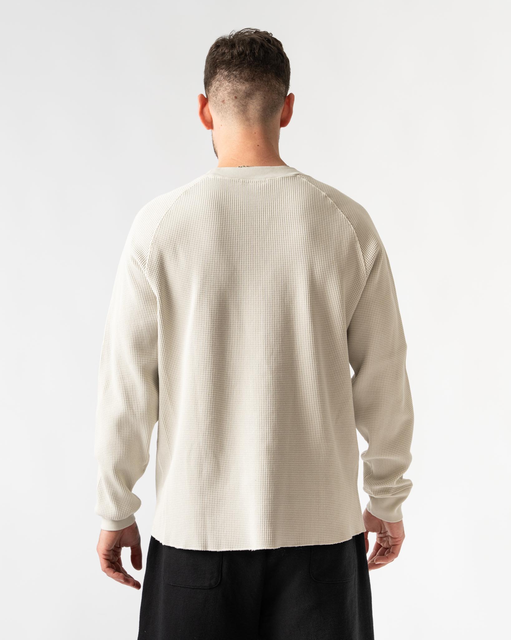 Lady White Co. LW217 Raglan Thermal in Putty