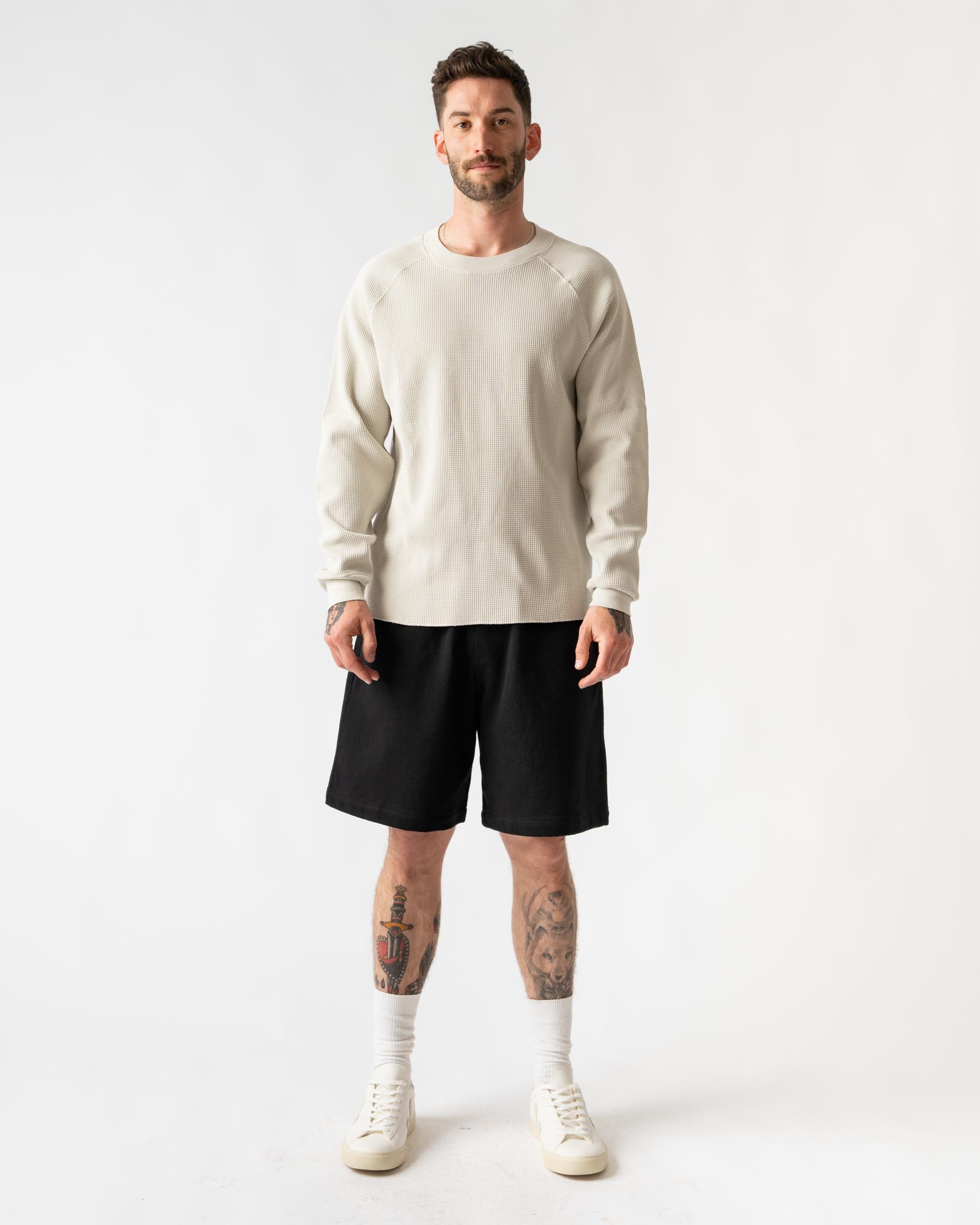 Lady White Co. LW217 Raglan Thermal in Putty
