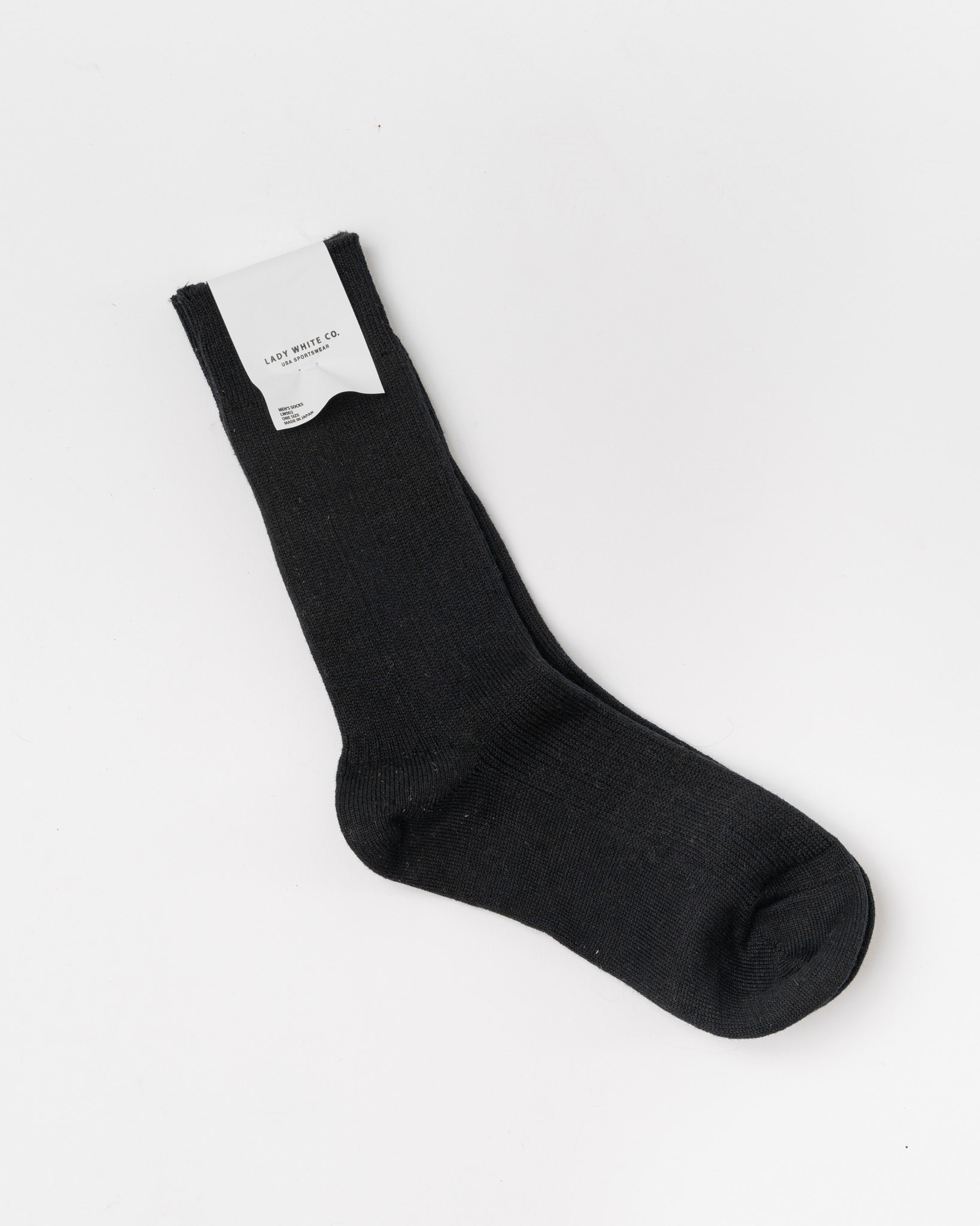Lady White Co. LWC Sock in Black