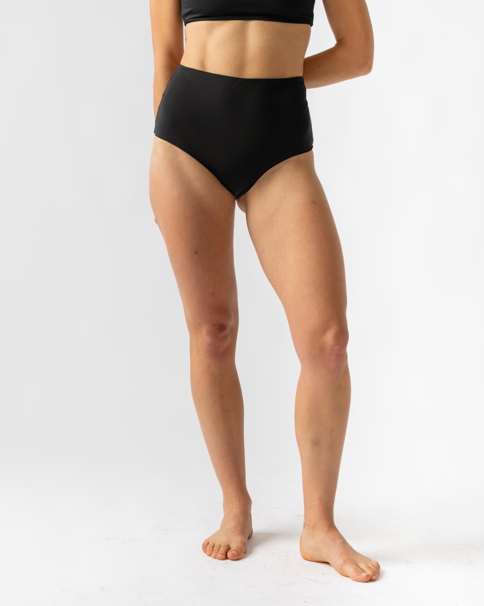 Mara Hoffman Lydia Bikini Bottom in Black