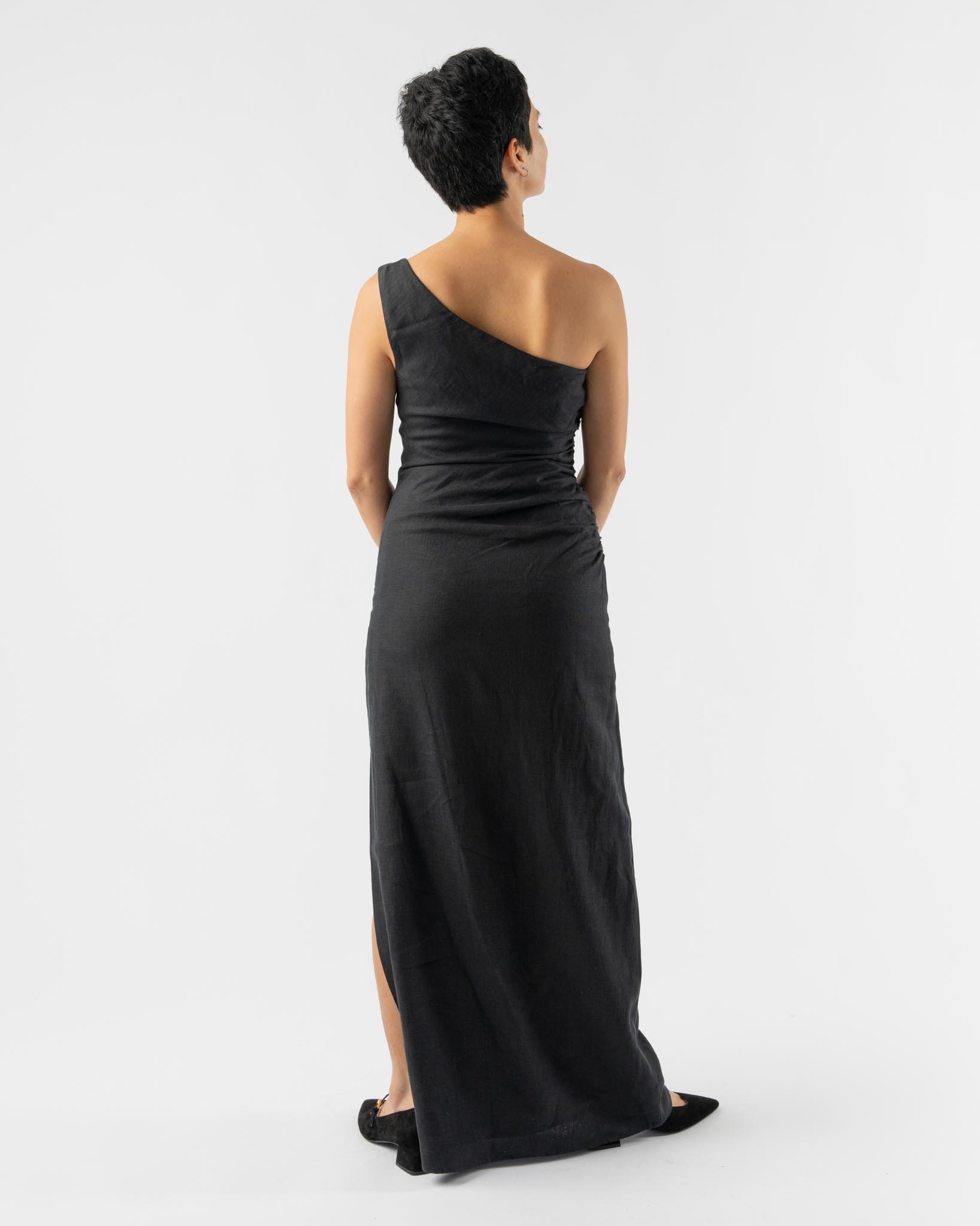 Mara Hoffman Enya Dress in Black