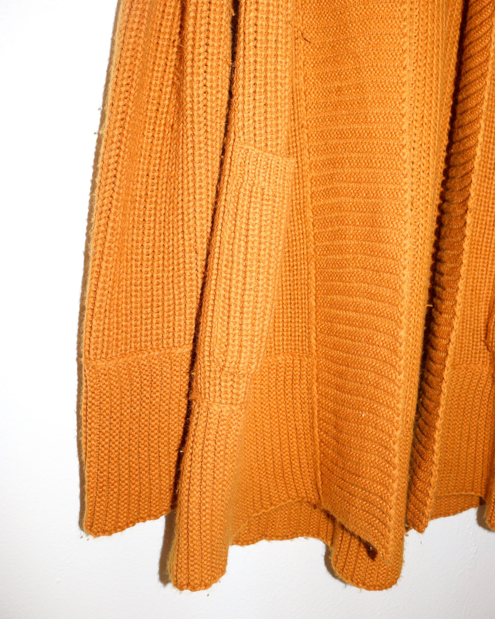 Pre-owned: Mara Hoffman Oversized Alpaca Cardigan in Yellow