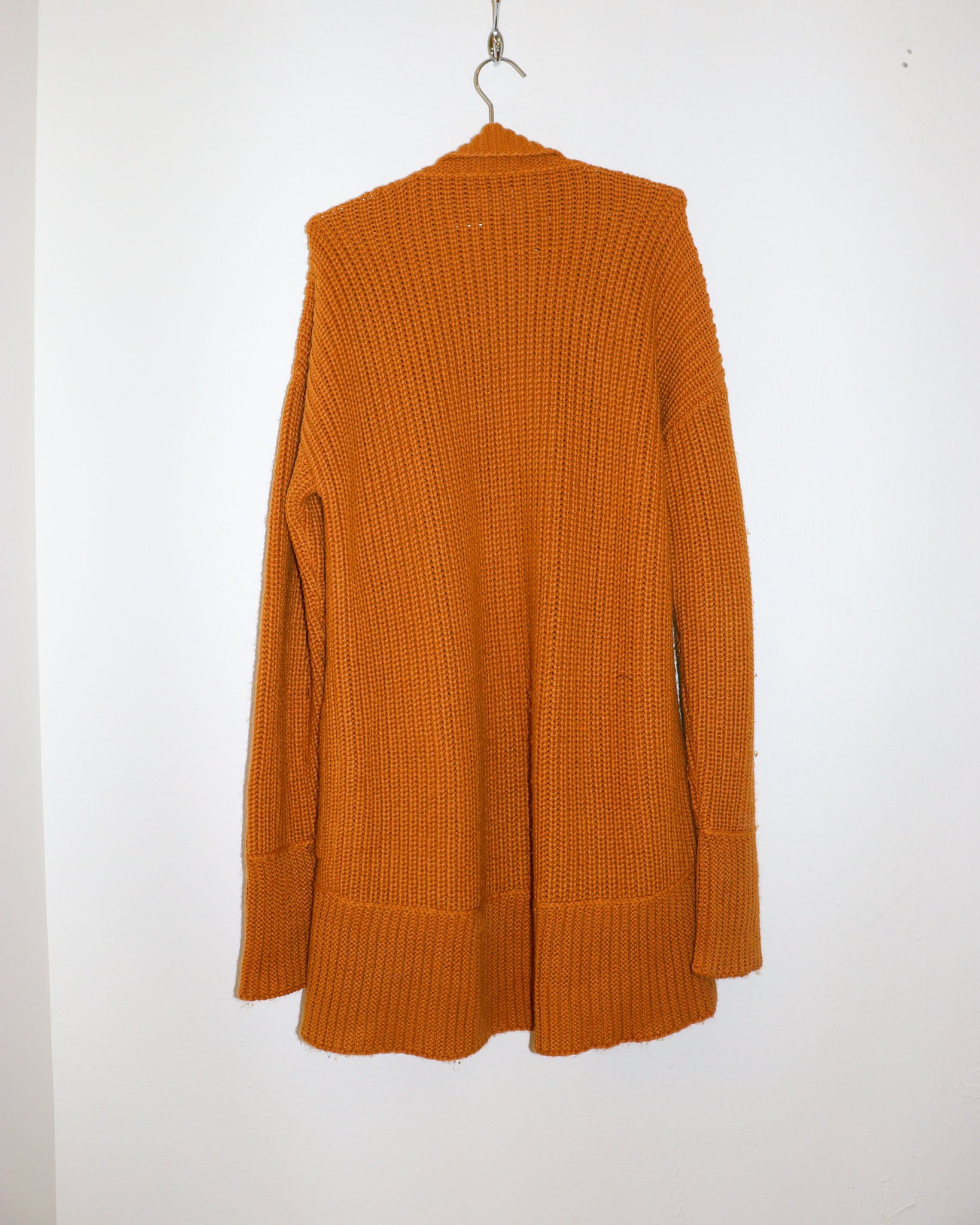 Pre-owned: Mara Hoffman Oversized Alpaca Cardigan in Yellow