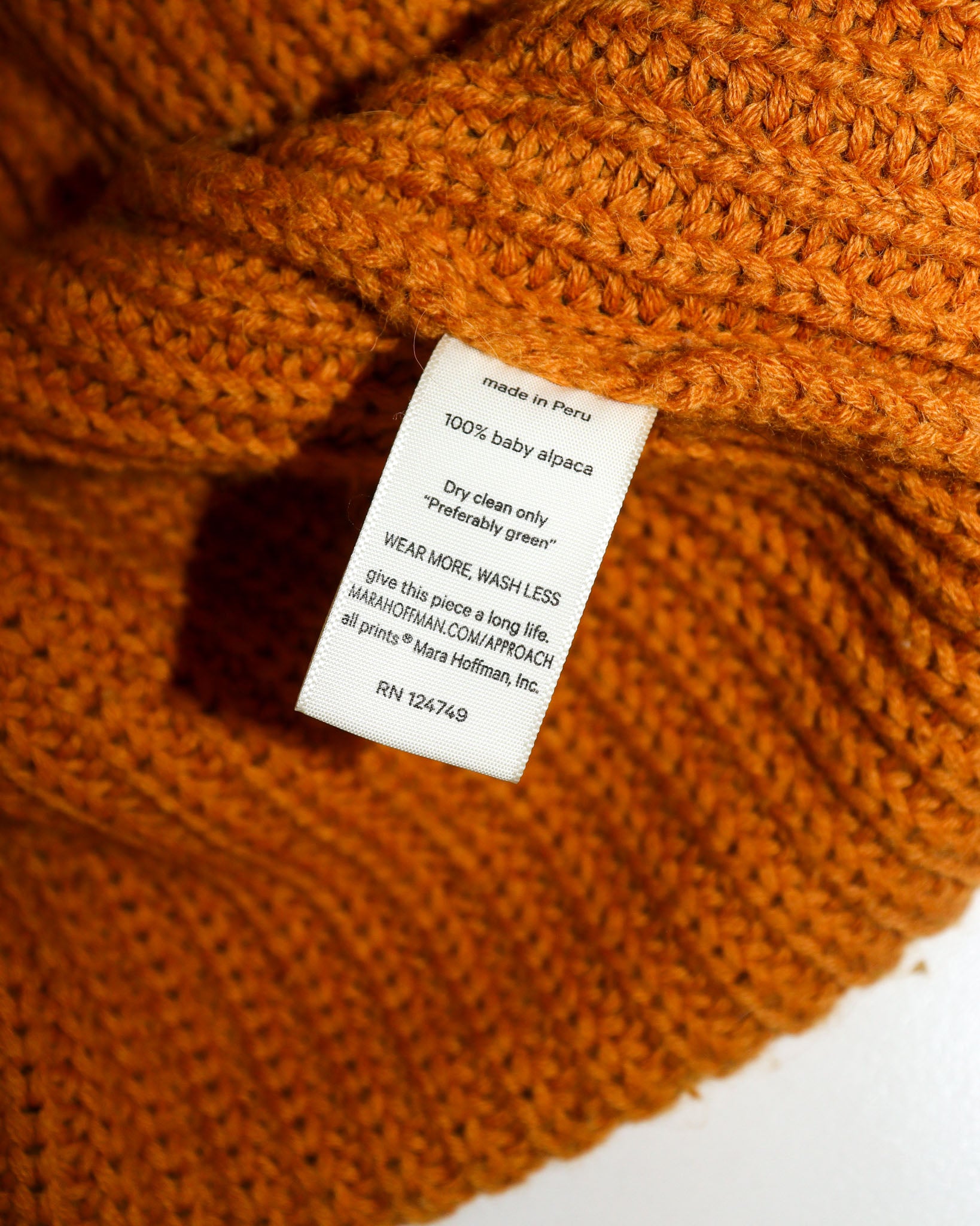Pre-owned: Mara Hoffman Oversized Alpaca Cardigan in Yellow