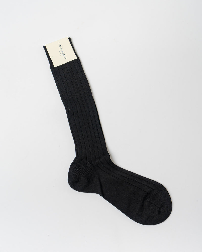 Maria La Rosa Bio College Sock in Black