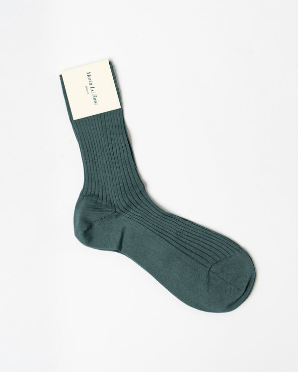 Maria La Rosa Bio Sock in Salvia