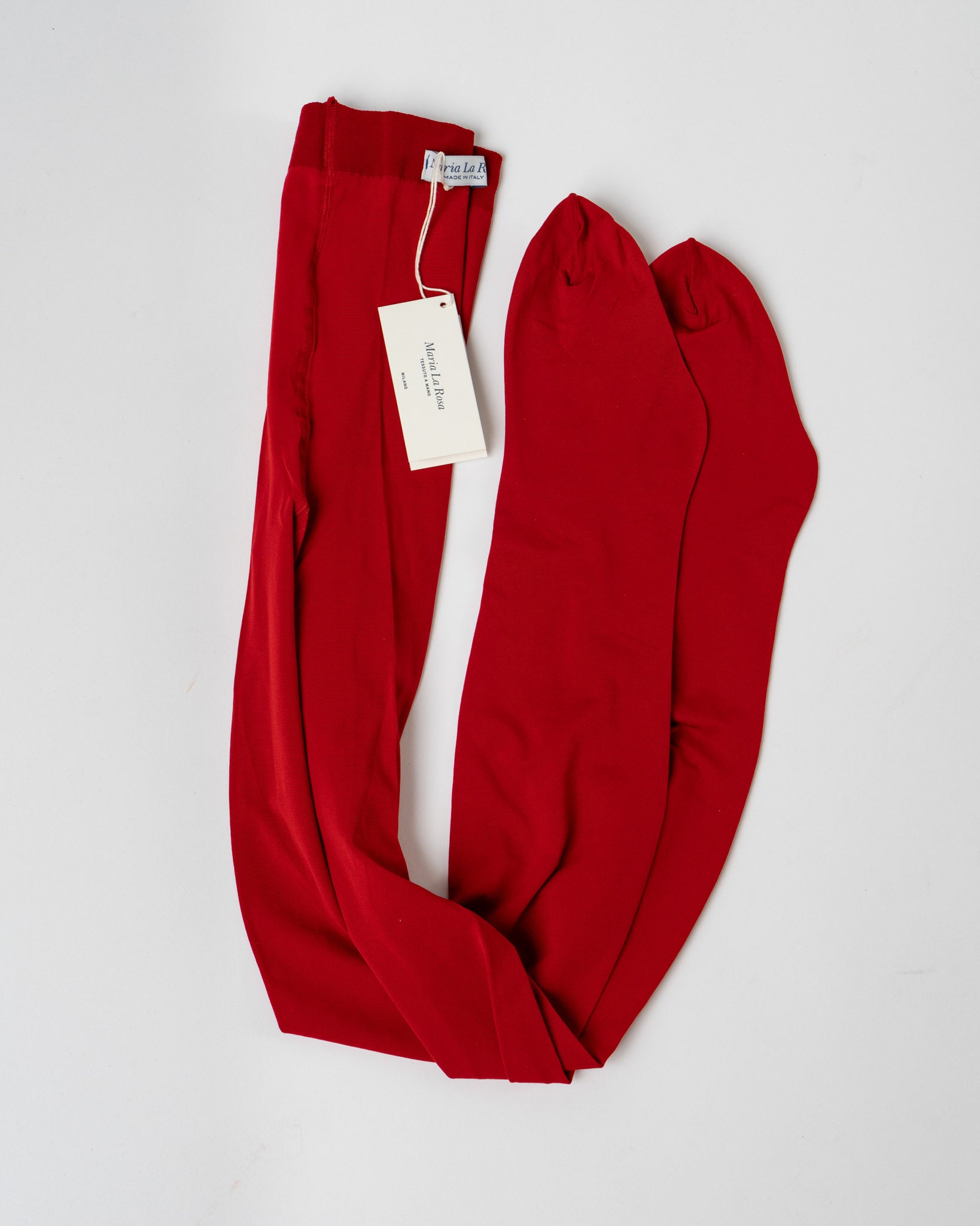 Maria La Rosa Tights Lycra in Red