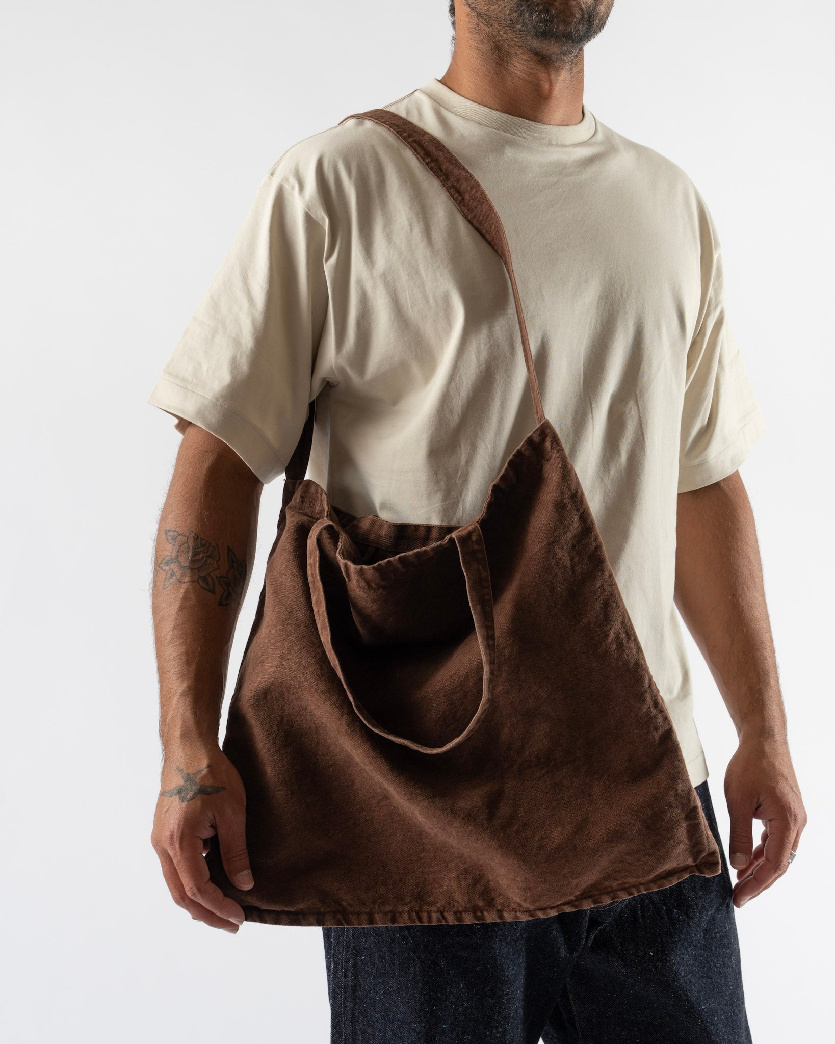 Kaptain Sunshine Market Bag in Brown