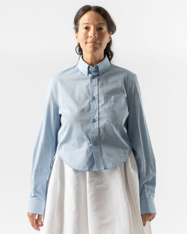 Marni Short Shirt in Light Blue