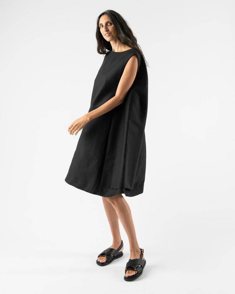 Marni Cotton Cady Dress in Black
