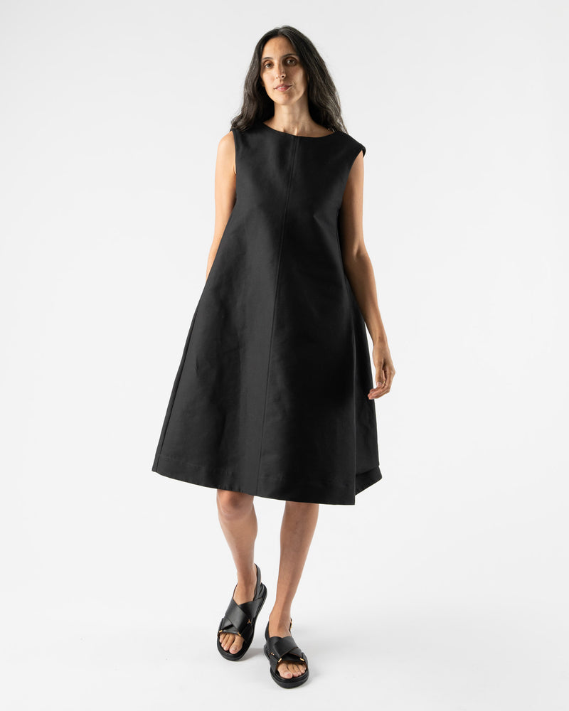Marni Cotton Cady Dress in Black