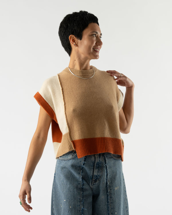 Marni Roundneck Sweater in Alabaster