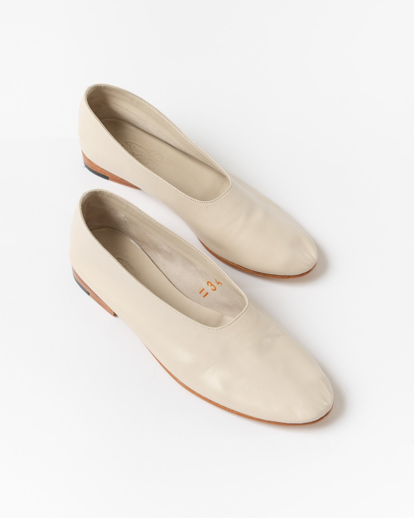 Martiniano Glove Shoe in Porcelain