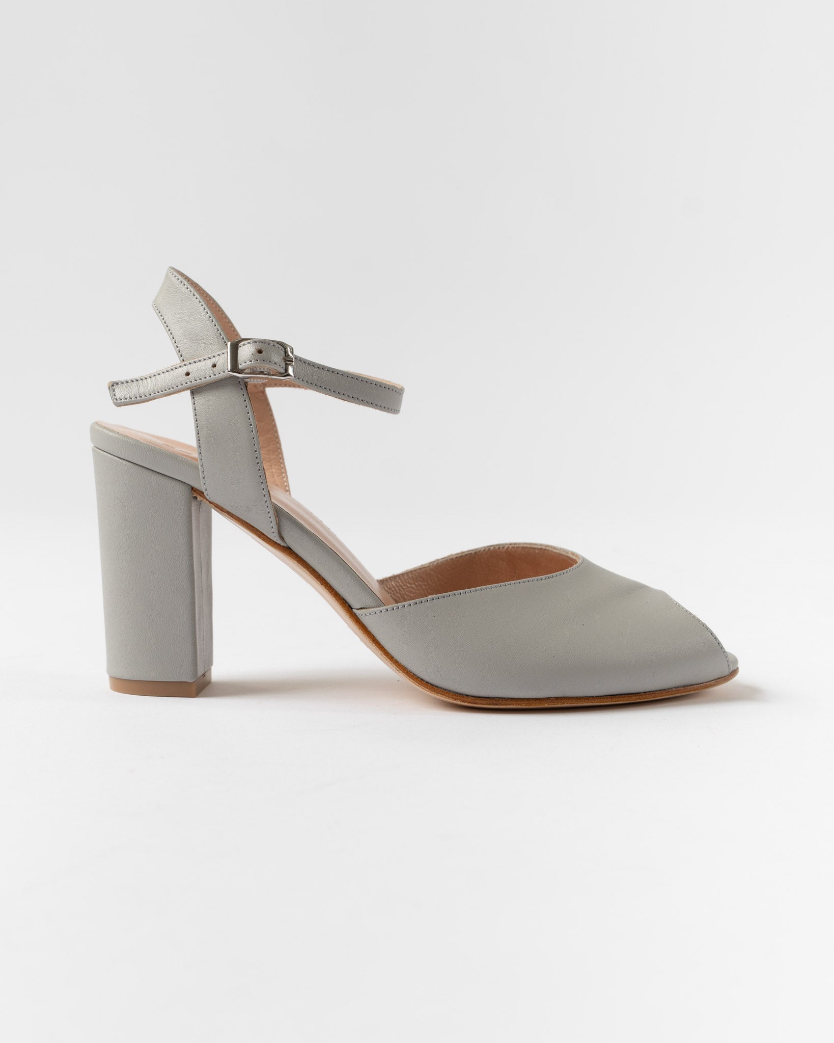 Maryam Nassir Zadeh Iris Heel in Gris Curated at Jake and Jones