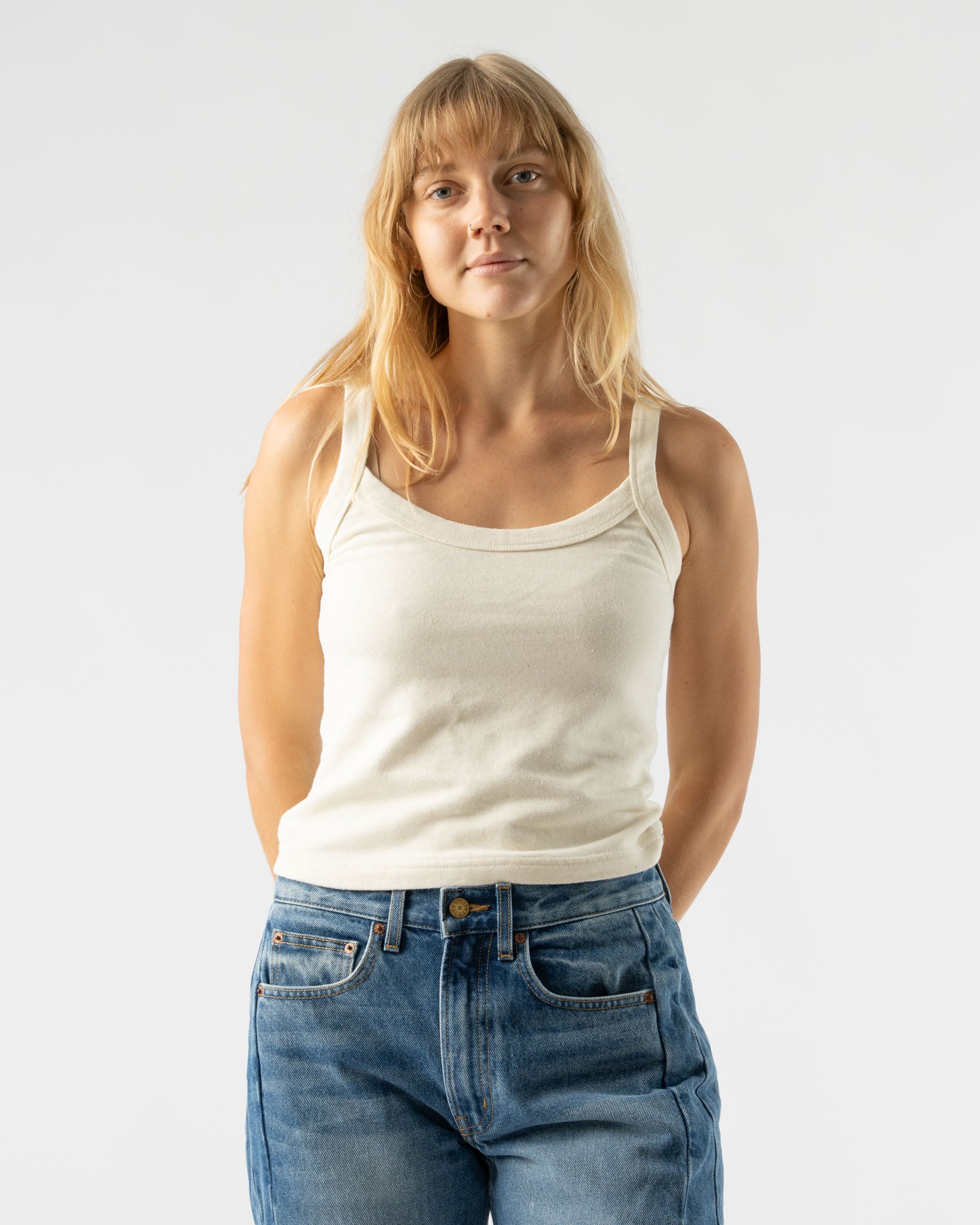 Merge Breeze Tank Top in Natural