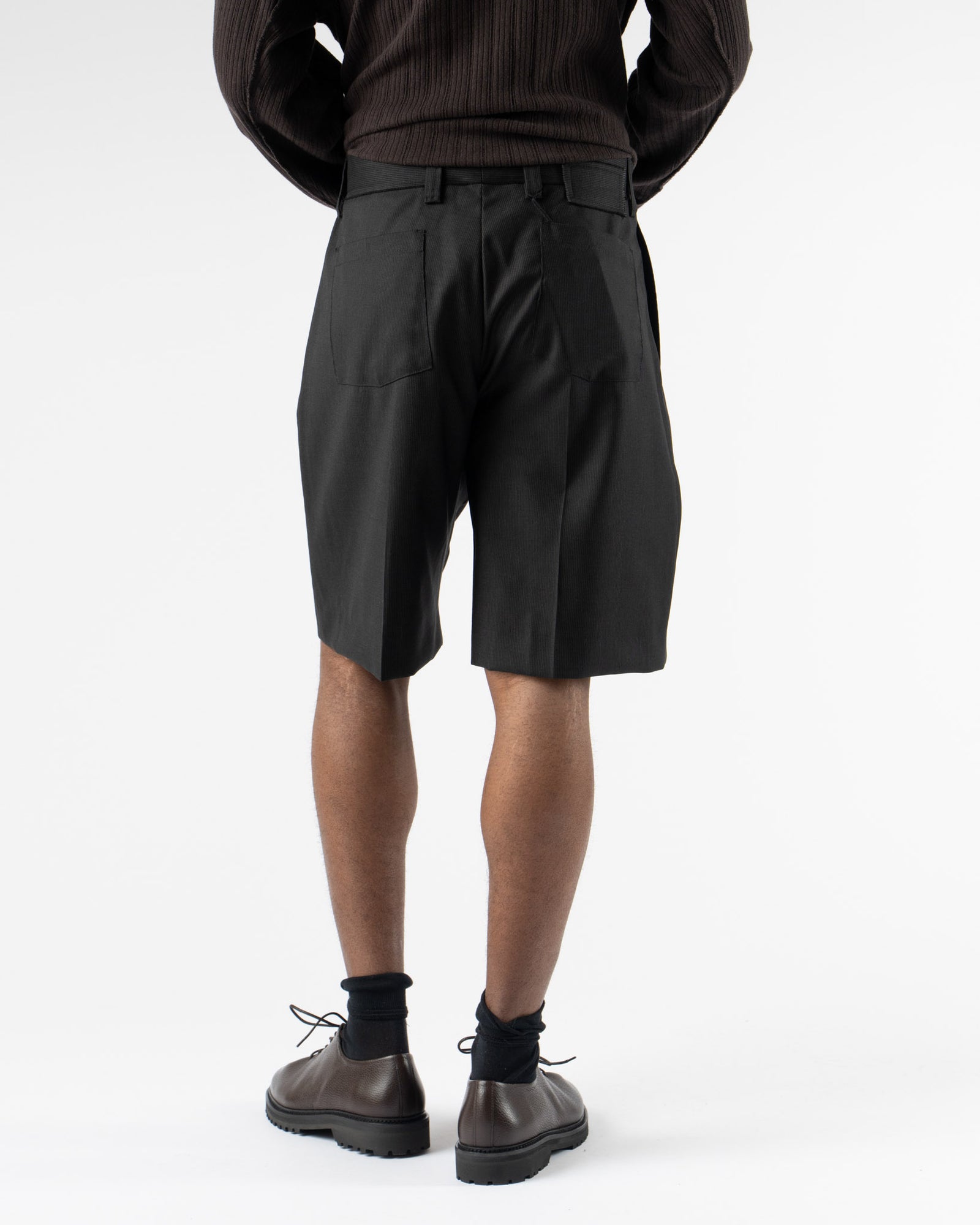 史上最も激安 Stripe Black Fine in Shorts Classic mfpen Curated Jake at パンツ