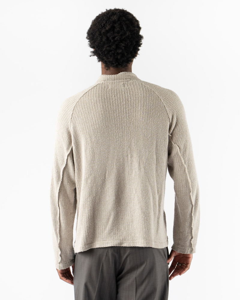 mfpen Leisure Zip-Up in Oatmeal