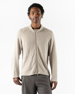 mfpen Leisure Zip-Up in Oatmeal