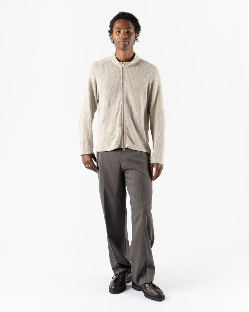 mfpen Leisure Zip-Up in Oatmeal