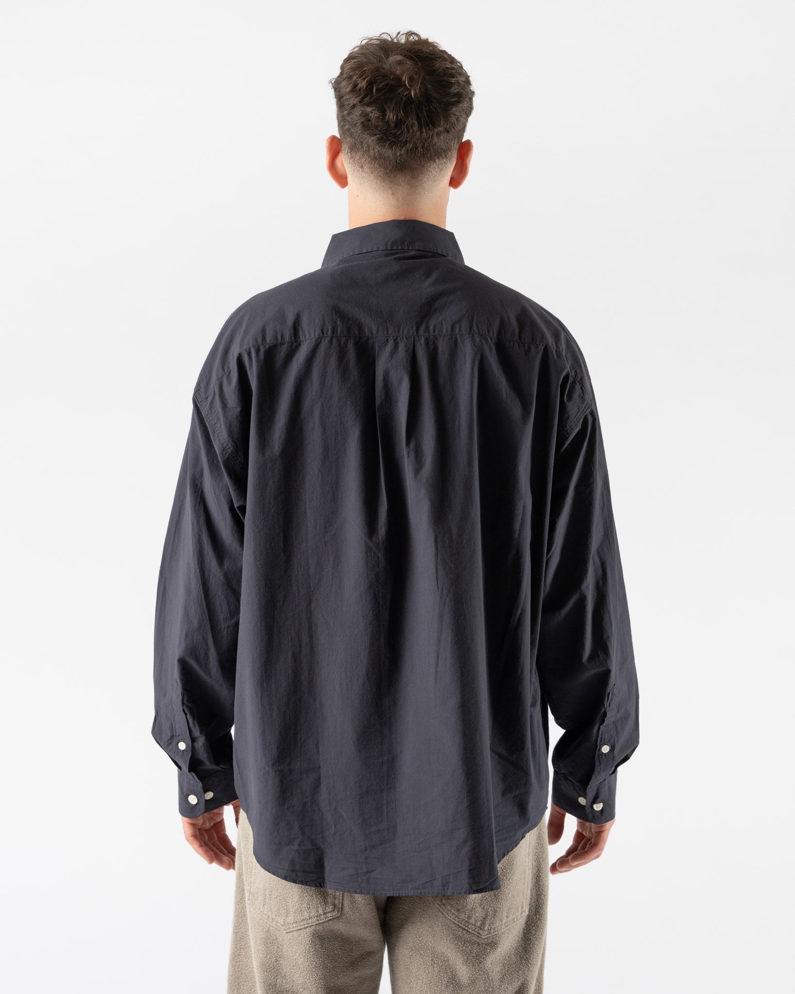 mfpen Network Shirt in Graphite Micro Structure
