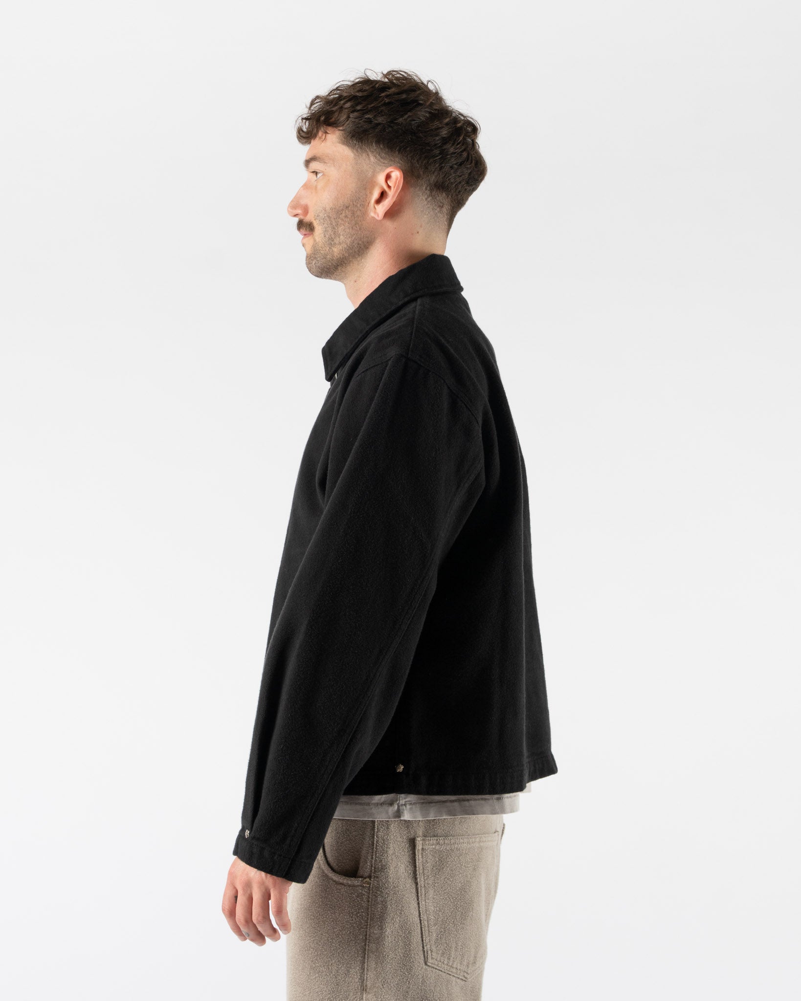 mfpen Painters Jacket in Brushed Black