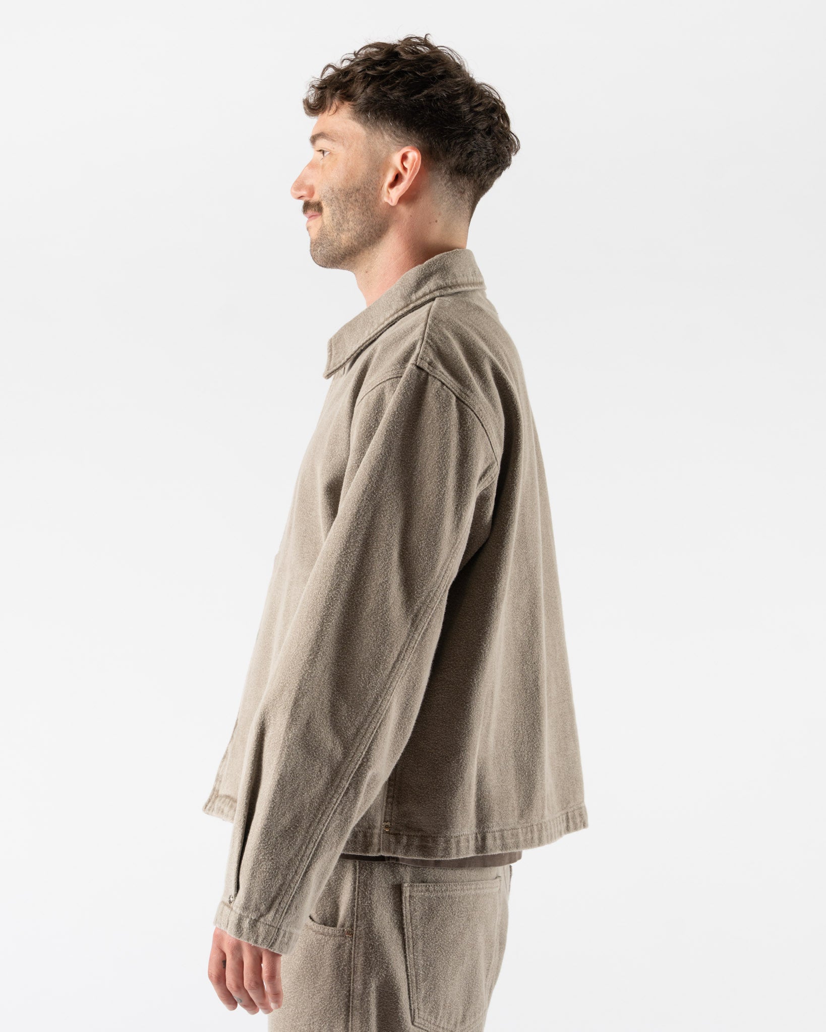 mfpen Painters Jacket in Brushed Mudstone