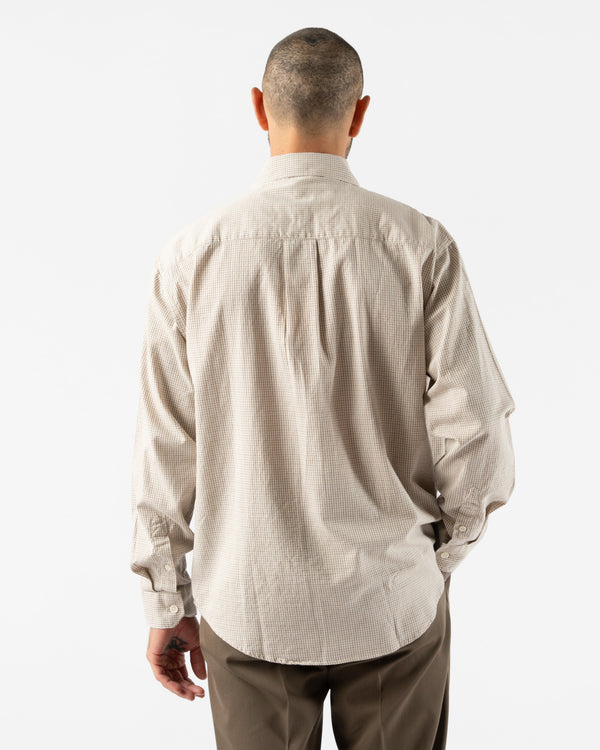 mfpen Executive Shirt in Beige Check