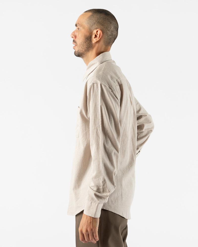 mfpen Executive Shirt in Beige Check