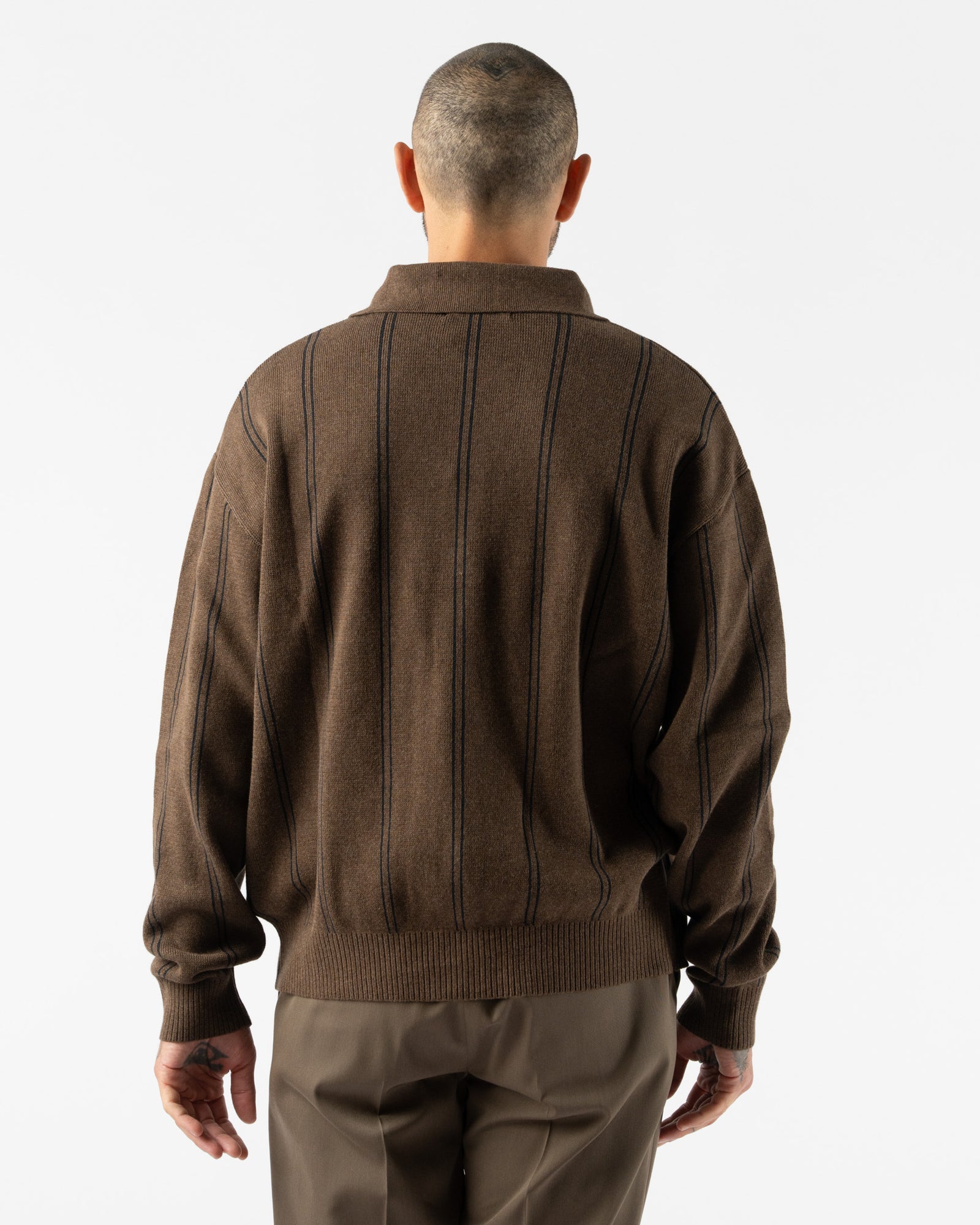 Mfpen Fence Cardigan Brown – Degli Uberti