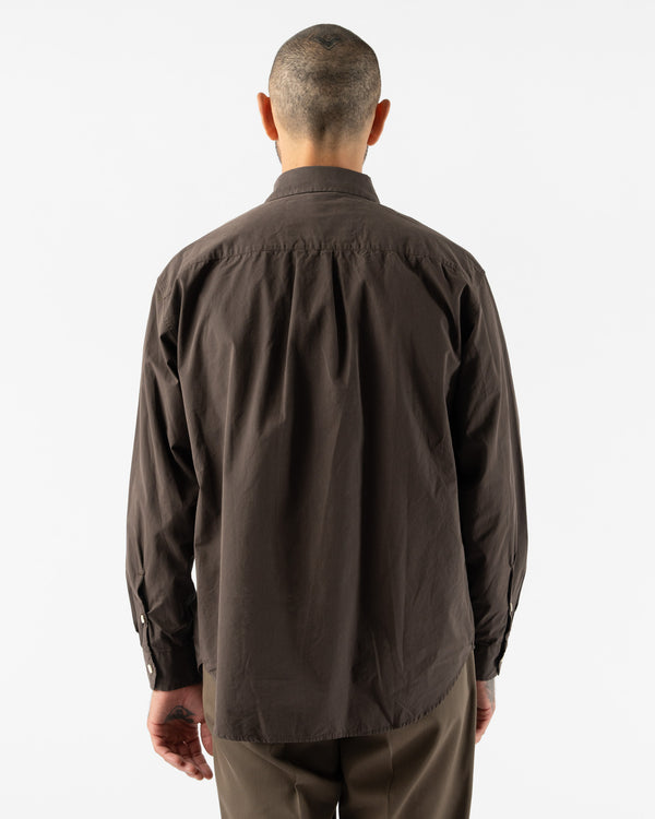 mfpen Generous Shirt in Dark Brown