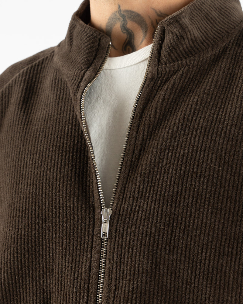 mfpen Leisure Zip-Up in Brown