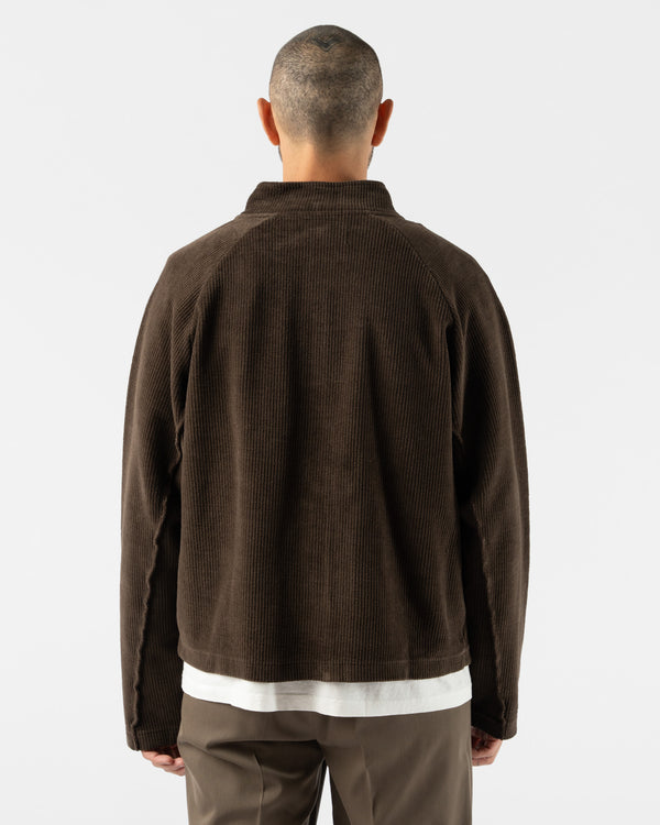 mfpen Leisure Zip-Up in Brown