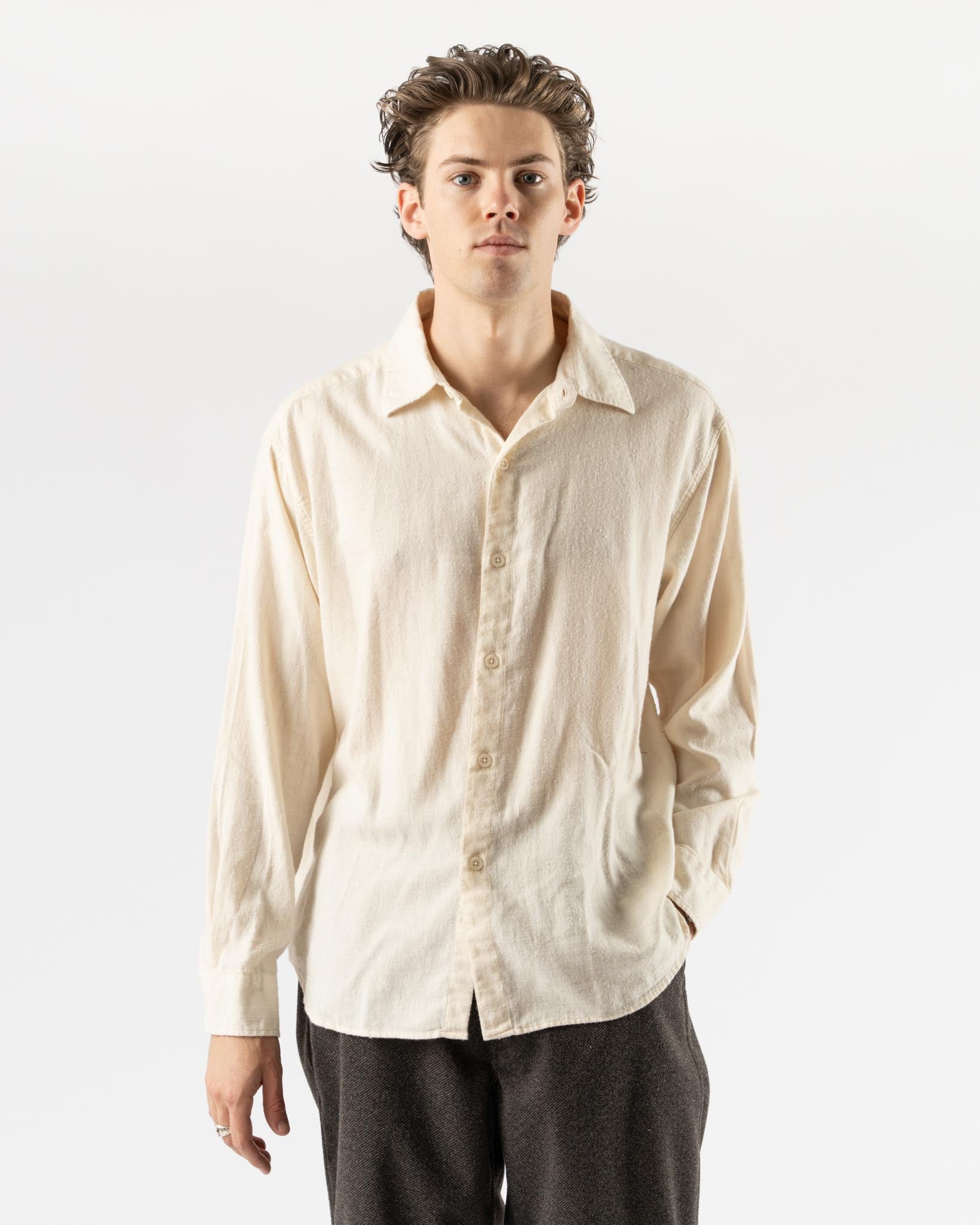 日本人気超絶の mfpenGenerousShirtinPeeledIvor トップス
