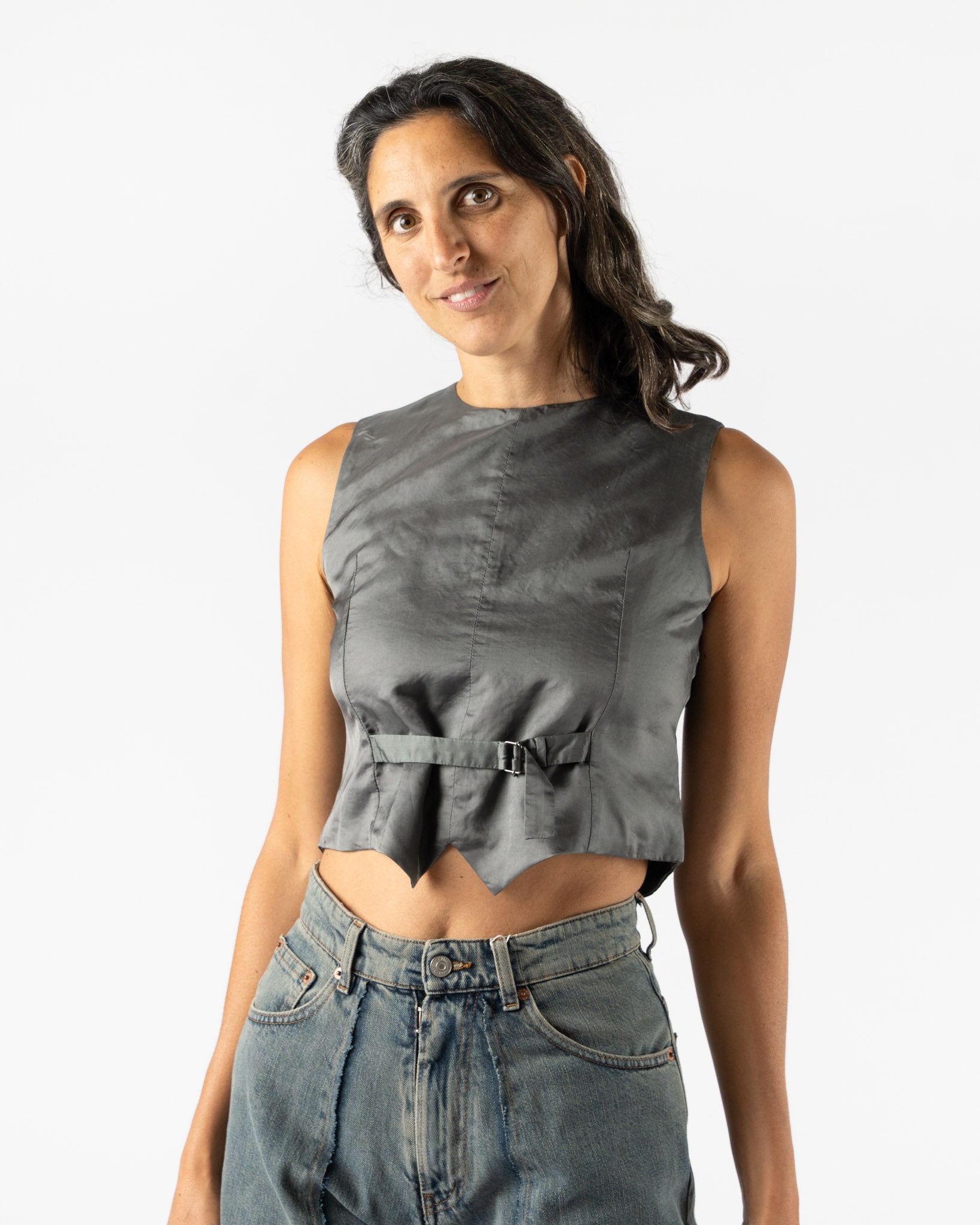 MM6 Maison Margiela Gilet in Grey