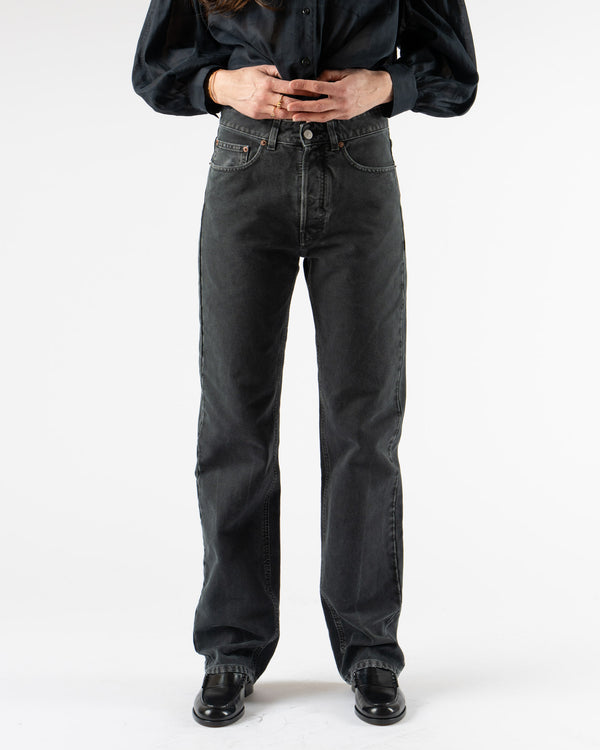 MM6 Maison Margiela Pants 5 Pockets in Canvas Black