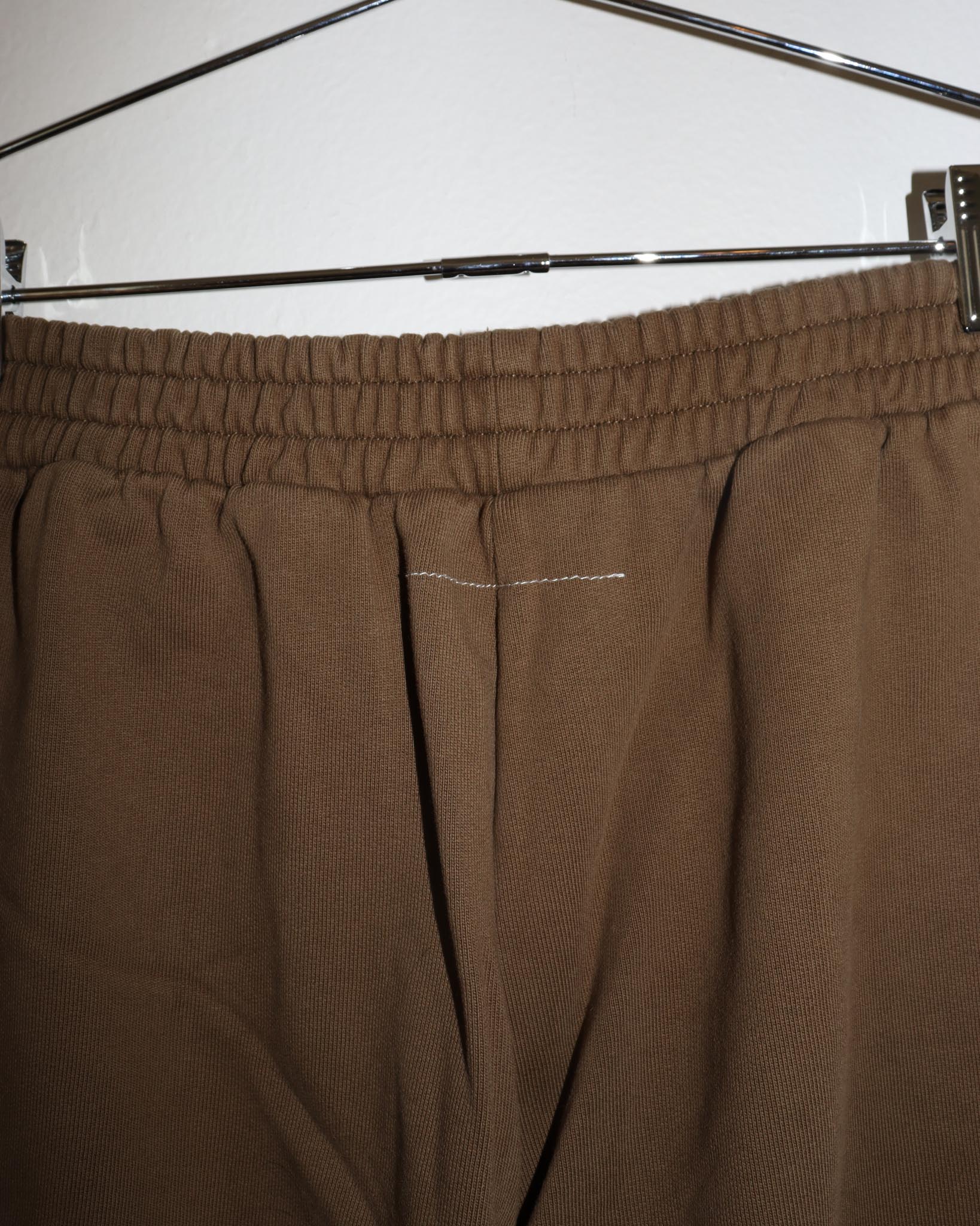 Pre-owned: MM6 Maison Margiela Slit Split Sweatpants in Olive