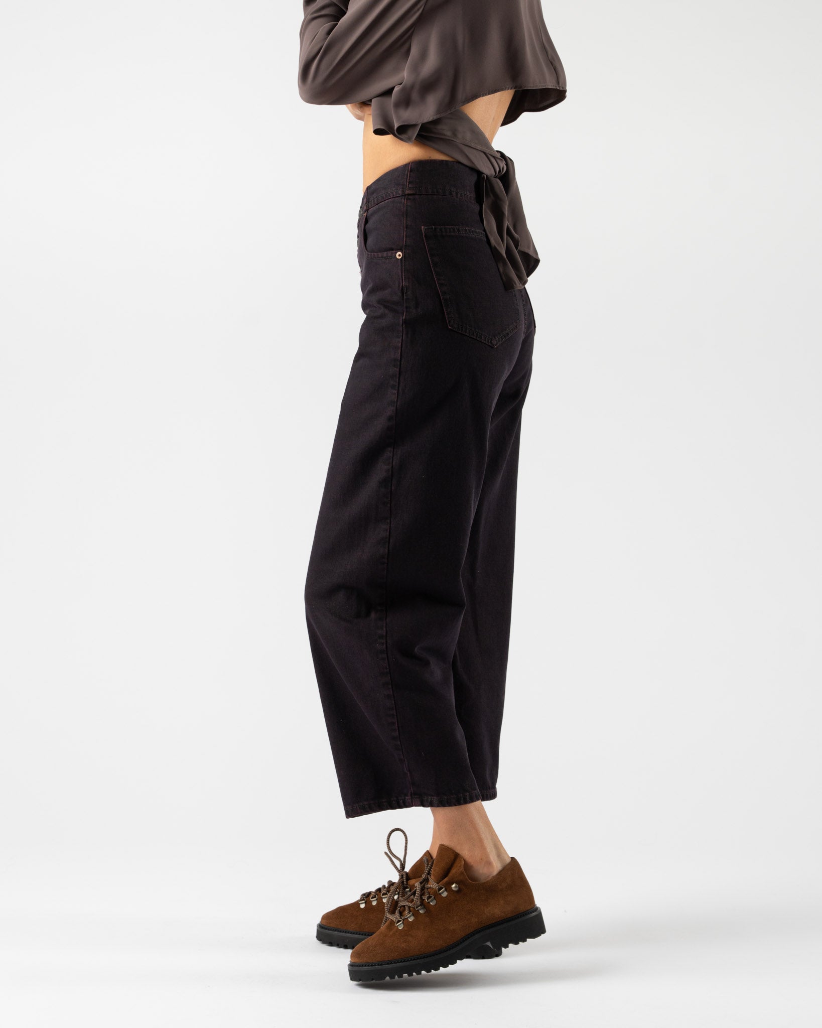 MM6 Maison Margiela Pants 5 Pockets in Burgundy