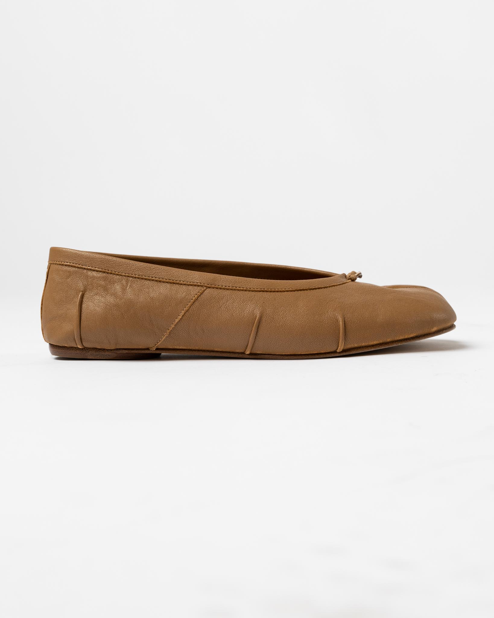 Maison Margiela Tabi Ballerina in Nude Curated at Jake and Jones