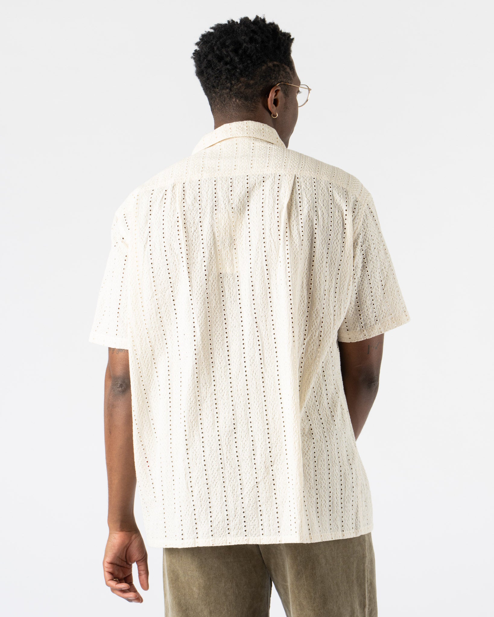 Monitaly Milano Hakoba Shirt in Natural