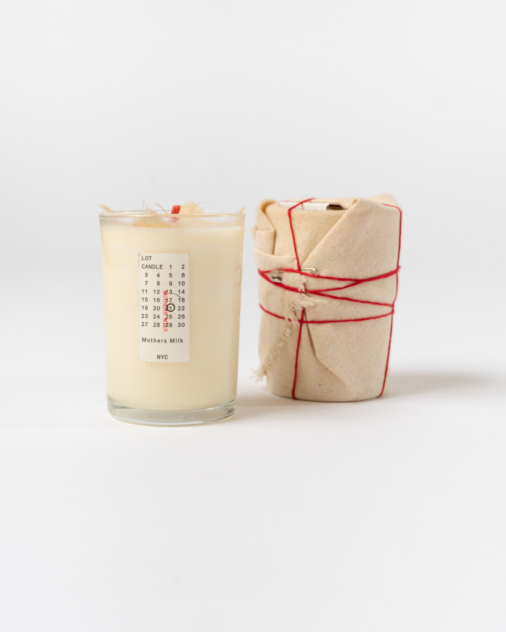 Mothers Milk Classic Wrapped Candle