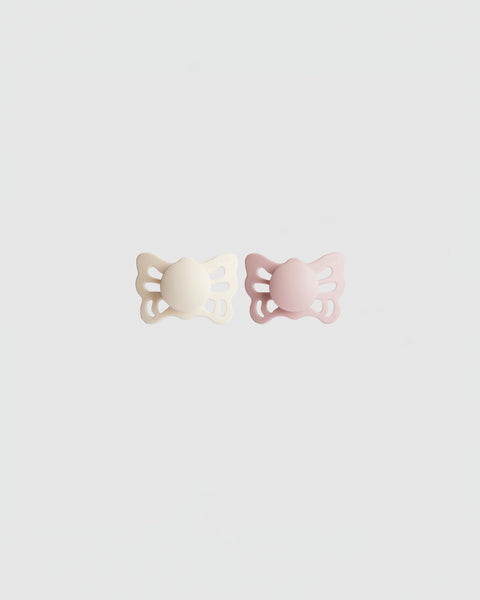 Mush Pacifiers Mushie Butterfly Pacifiers Curated at Jake and Jones