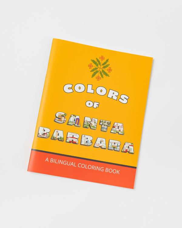 Nacaya Colors of Santa Barbara Bilingual Coloring Book