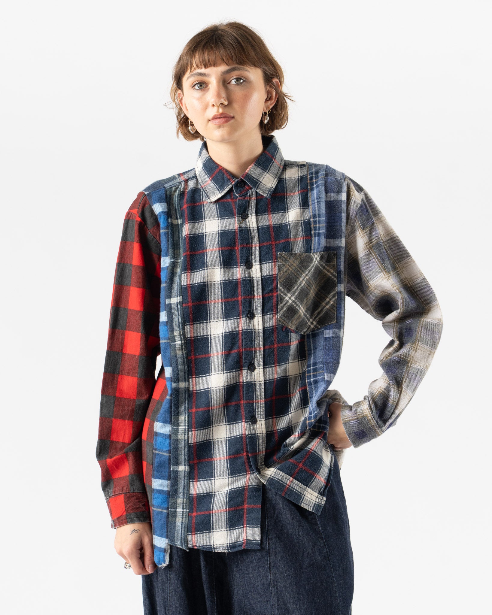 Needles Flannel 7 Cuts Shirt