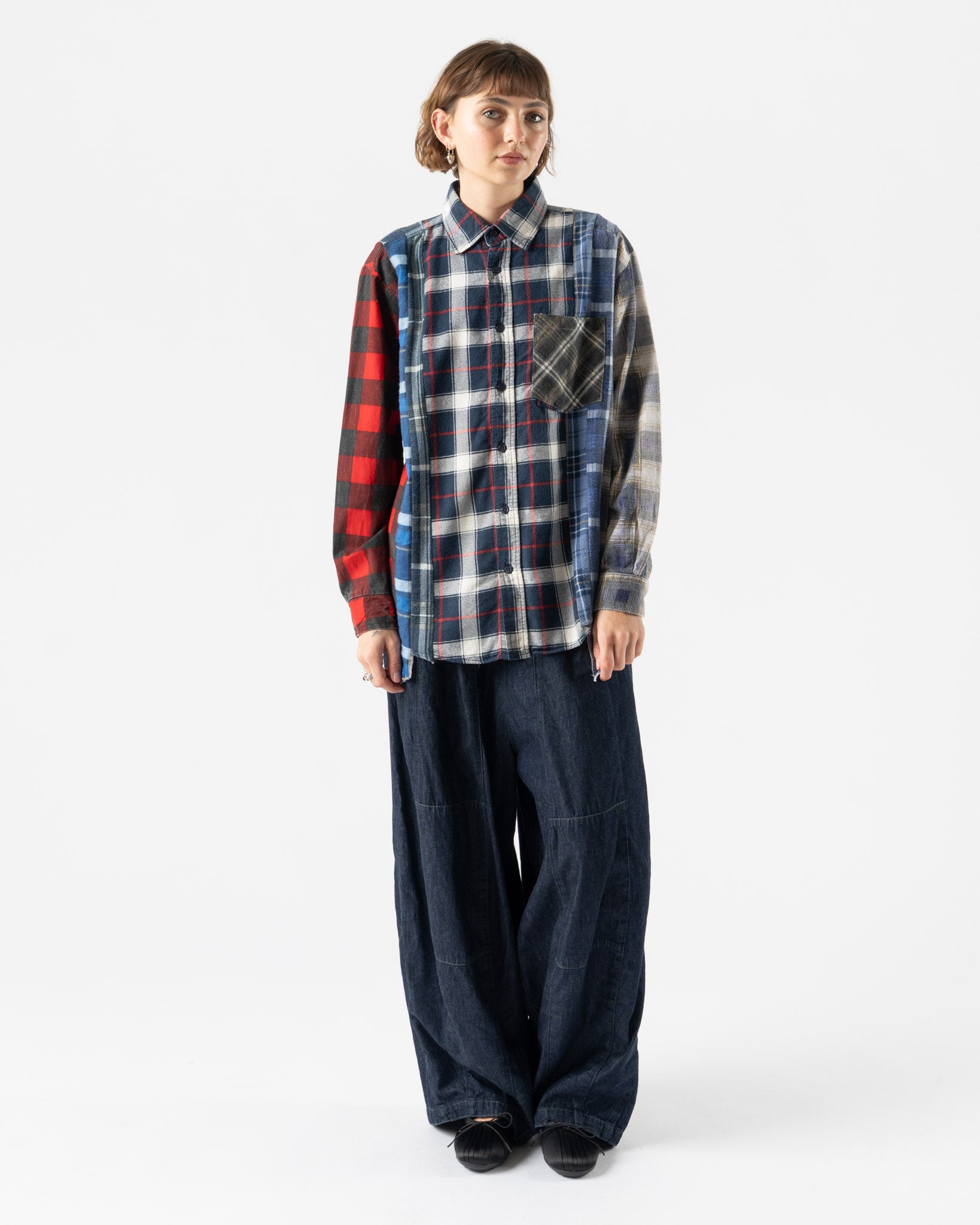 Needles Flannel 7 Cuts Shirt