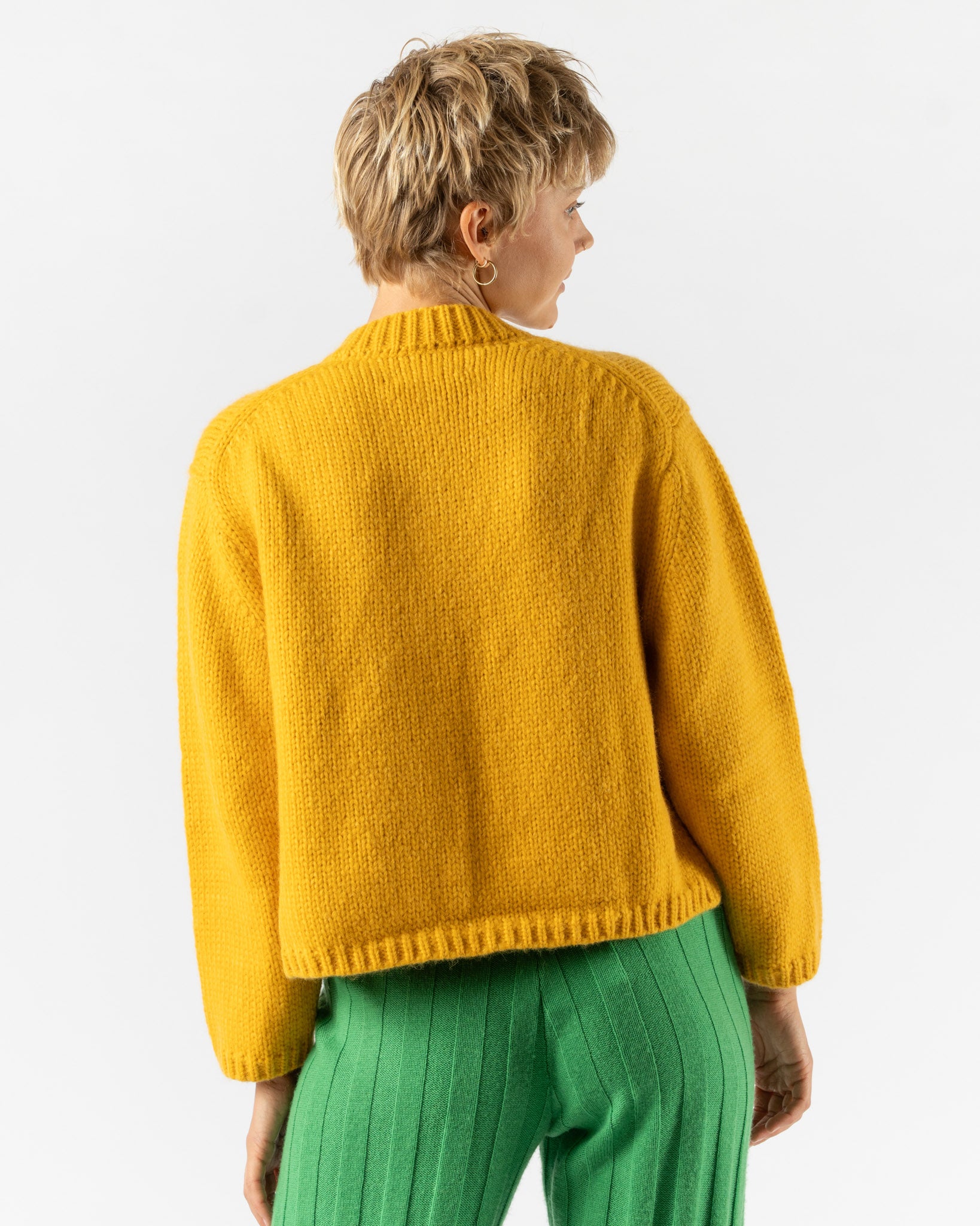 Nikki Chasin Sheba Cardigan Sweater in Dijon