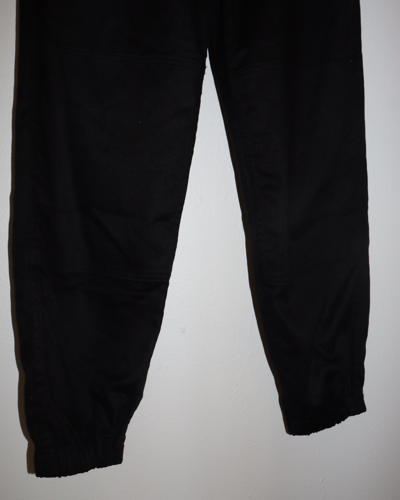 Pre-owned: Nili Lotan Elasticized Hem Trousers in Black
