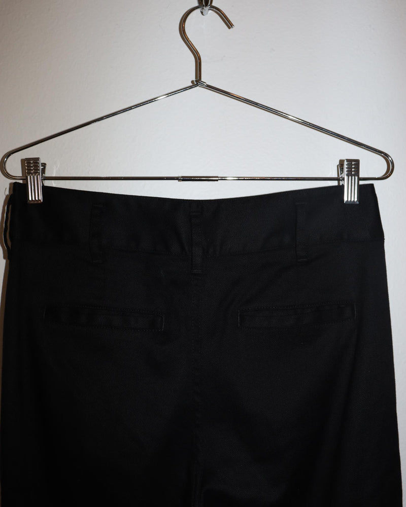 Pre-owned: Nili Lotan Elasticized Hem Trousers in Black