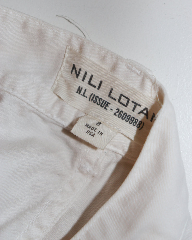 Pre-owned: Nili Lotan Wide Work Trousers