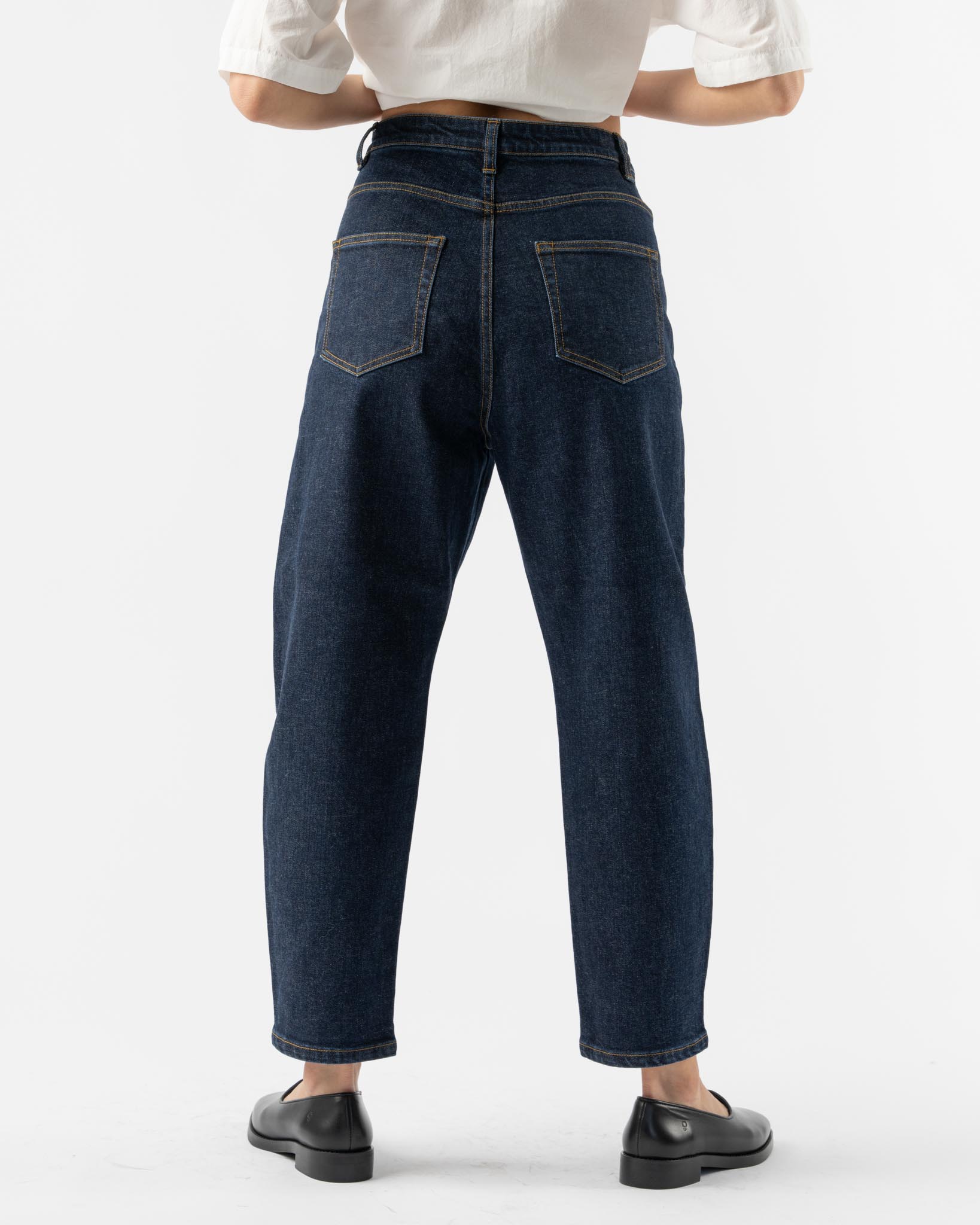 nicholson & nicholson Tea Tree Japanese Denim Jean in Blue