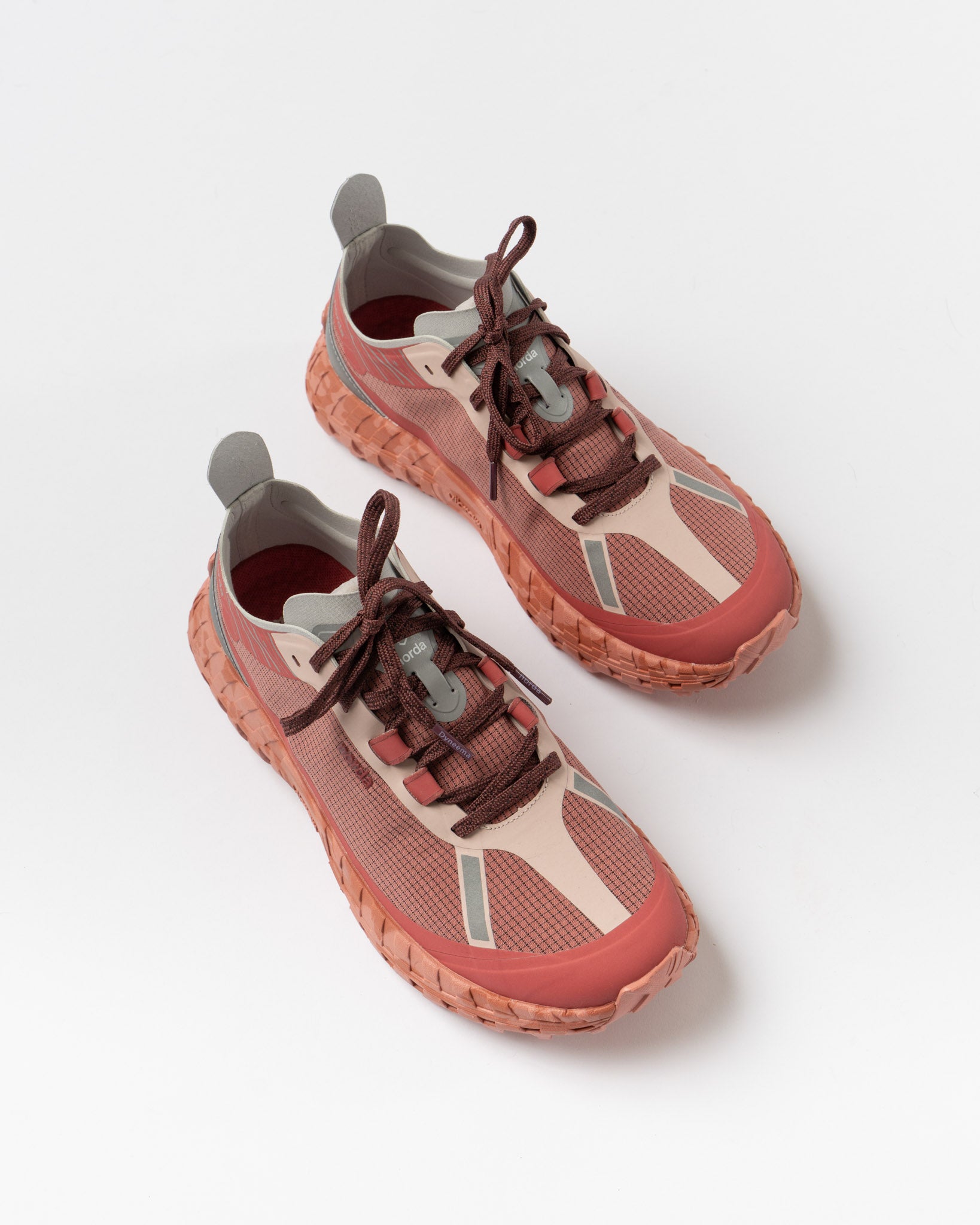 Norda Mens Trail Running Shoes Vermillion 001